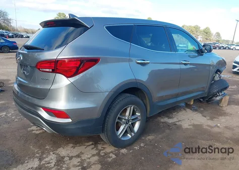 2017 Hyundai Santa Fe Sport 2.4L из США, поврежденный, VIN 5XYZT3LBXHG393413